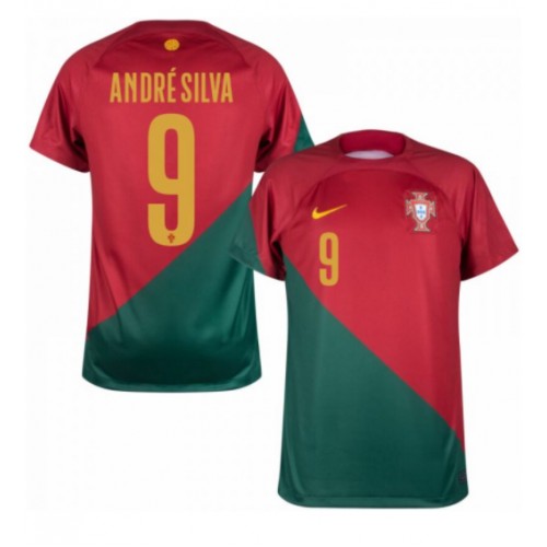 Moški Nogometni dresi Portugalska Andre Silva #9 Domači SP 2022 Kratek Rokav
